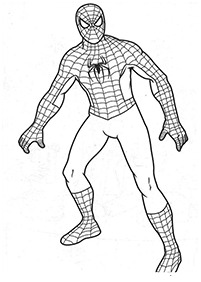 spiderman coloring pages - page 7