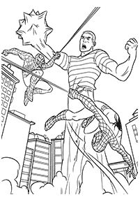 spiderman coloring pages - page 74
