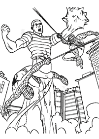 spiderman coloring pages - page 87