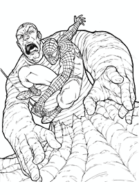 spiderman coloring pages - page 91