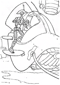 Star Wars coloring pages - page 110