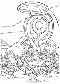 Star Wars coloring pages - page 80