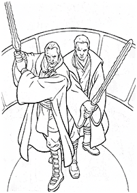 Star Wars coloring pages - page 90