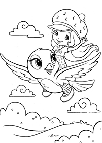 strawberry shortcake coloring pages - page 12