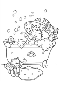 strawberry shortcake coloring pages - page 19