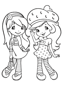 strawberry shortcake coloring pages - Page 2