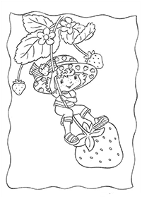 strawberry shortcake coloring pages - Page 21