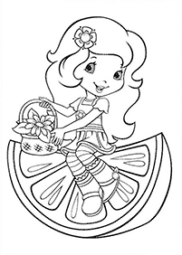 strawberry shortcake coloring pages - Page 22