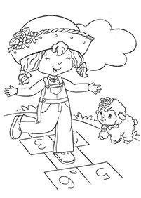 strawberry shortcake coloring pages - Page 23