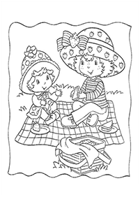strawberry shortcake coloring pages - Page 25