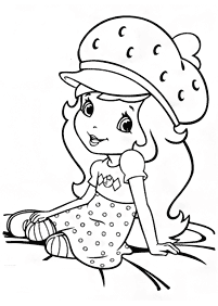 strawberry shortcake coloring pages - Page 28