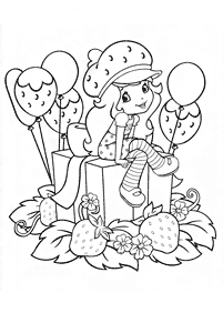 strawberry shortcake coloring pages - Page 29