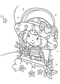 strawberry shortcake coloring pages - page 47