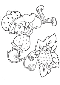 strawberry shortcake coloring pages - page 57
