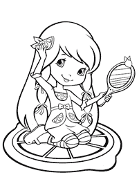 strawberry shortcake coloring pages - page 59