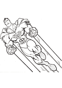 superman coloring pages - page 30