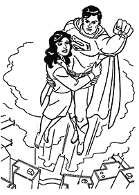 superman coloring pages - page 34
