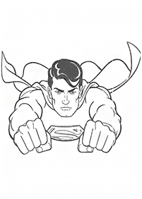 superman coloring pages - page 36