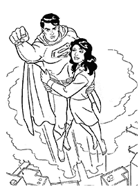 superman coloring pages - page 37