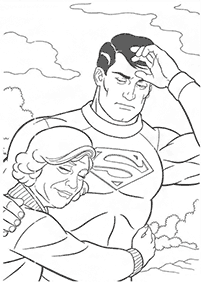 superman coloring pages - page 38