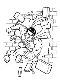 superman coloring pages - page 41