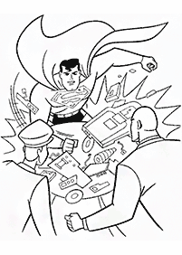 superman coloring pages - page 42