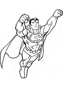 superman coloring pages - page 44