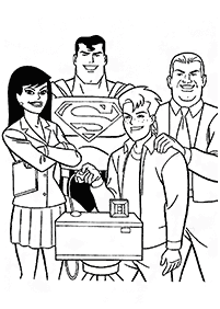 superman coloring pages - page 45