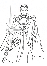 superman coloring pages - page 46