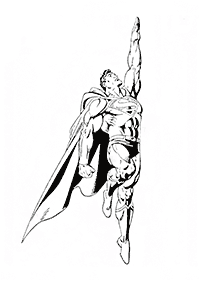 superman coloring pages - page 49