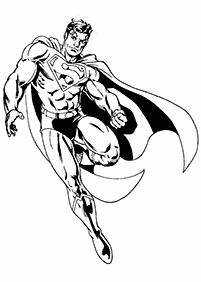superman coloring pages - page 53