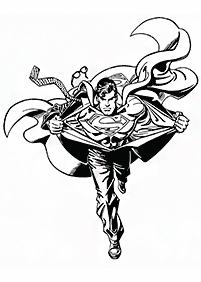 superman coloring pages - page 54