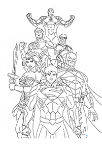 superman coloring pages - page 56