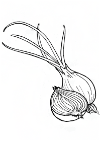 vegetable coloring pages - page 11