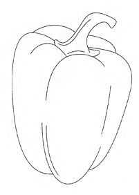 vegetable coloring pages - page 13