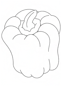 vegetable coloring pages - page 14