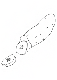 vegetable coloring pages - Page 25