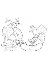 vegetable coloring pages - Page 28
