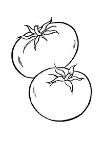 vegetable coloring pages - page 3