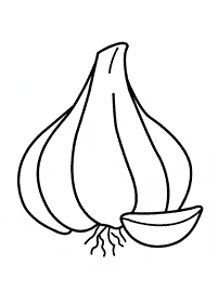 vegetable coloring pages - page 37