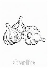 vegetable coloring pages - page 40