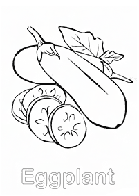 vegetable coloring pages - page 44