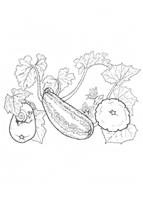 vegetable coloring pages - page 60