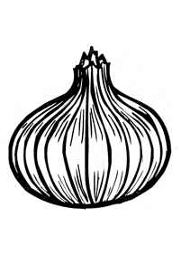 vegetable coloring pages - page 9