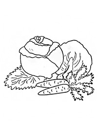 vegetable coloring pages - page 91