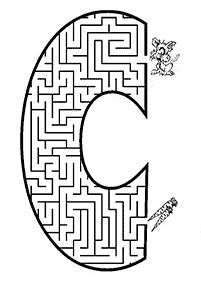 Druckbare Labyrinthe - Labyrinth 25