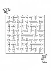 Druckbare Labyrinthe - Labyrinth 3
