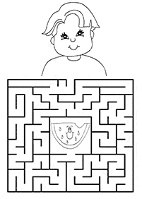 Druckbare Labyrinthe - Labyrinth 12