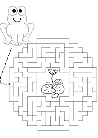 Druckbare Labyrinthe - Labyrinth 24