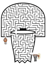 Druckbare Labyrinthe - Labyrinth 6